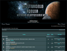 Tablet Screenshot of forum.multiworld.pl